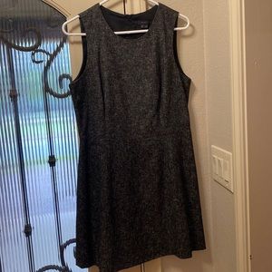 Theory sleeveless dress. Black, white and grey. Size- 12